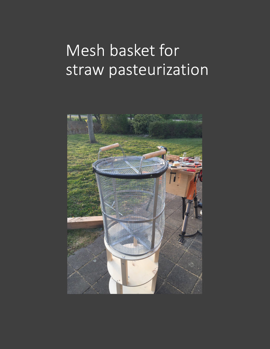 E-book (FREE) - Mesh basket for straw pasteurisation